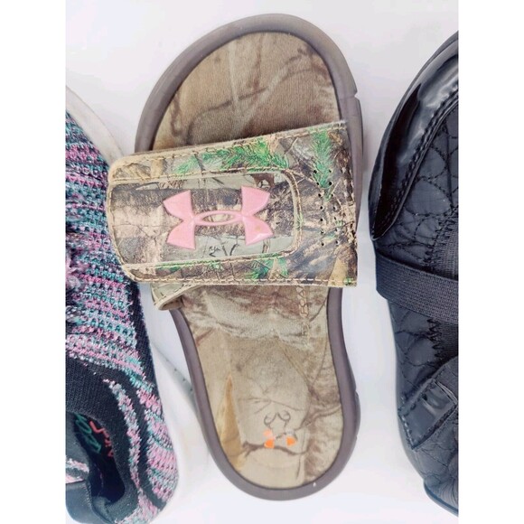 Girls Shoe Lot Size 12, 12.5 LEFT FOOT ONLY AMPUTEE 3 Different Shoes! UA Skech - Picture 3 of 15